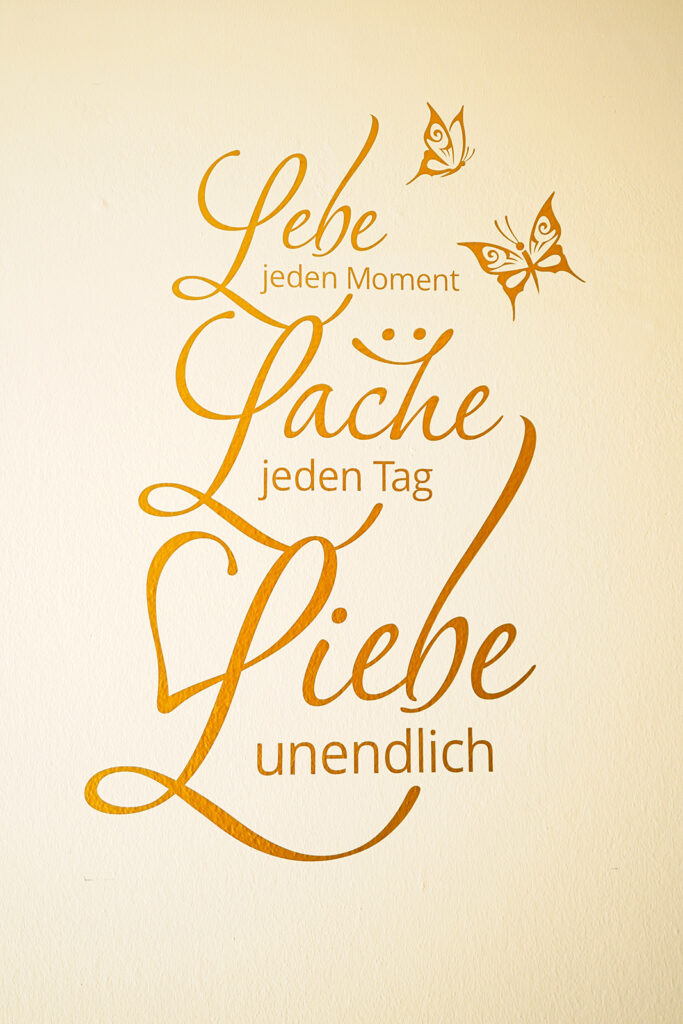 Wandtattoo im Erfahrungsreich Kelheim