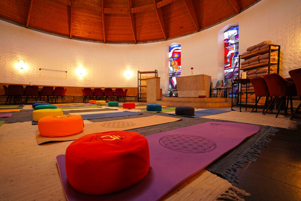 Workshopraum Erfahrungsreich Kelheim für Yoga und Meditation