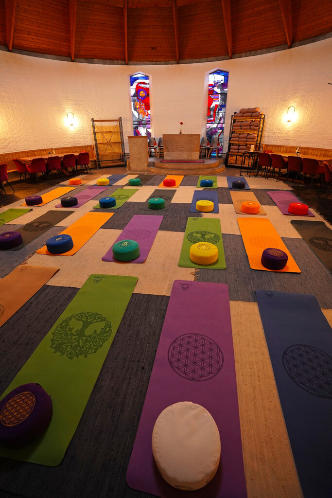 Workshopraum Erfahrungsreich Kelheim für Yoga und Meditation