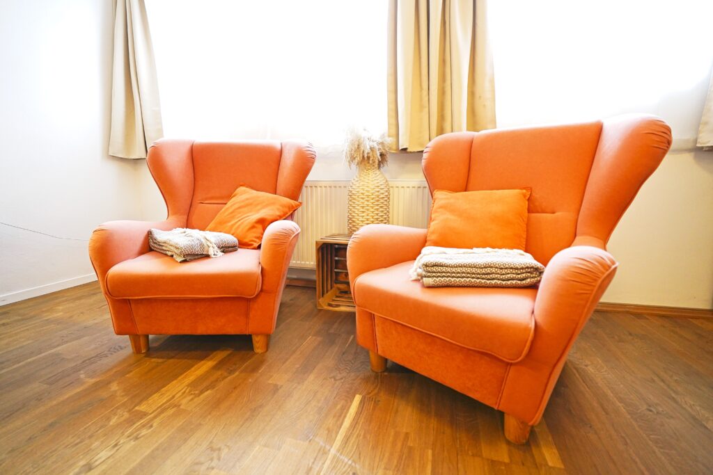 Sessel in der Ferienwohnung Erholungsreich in Kelheim
