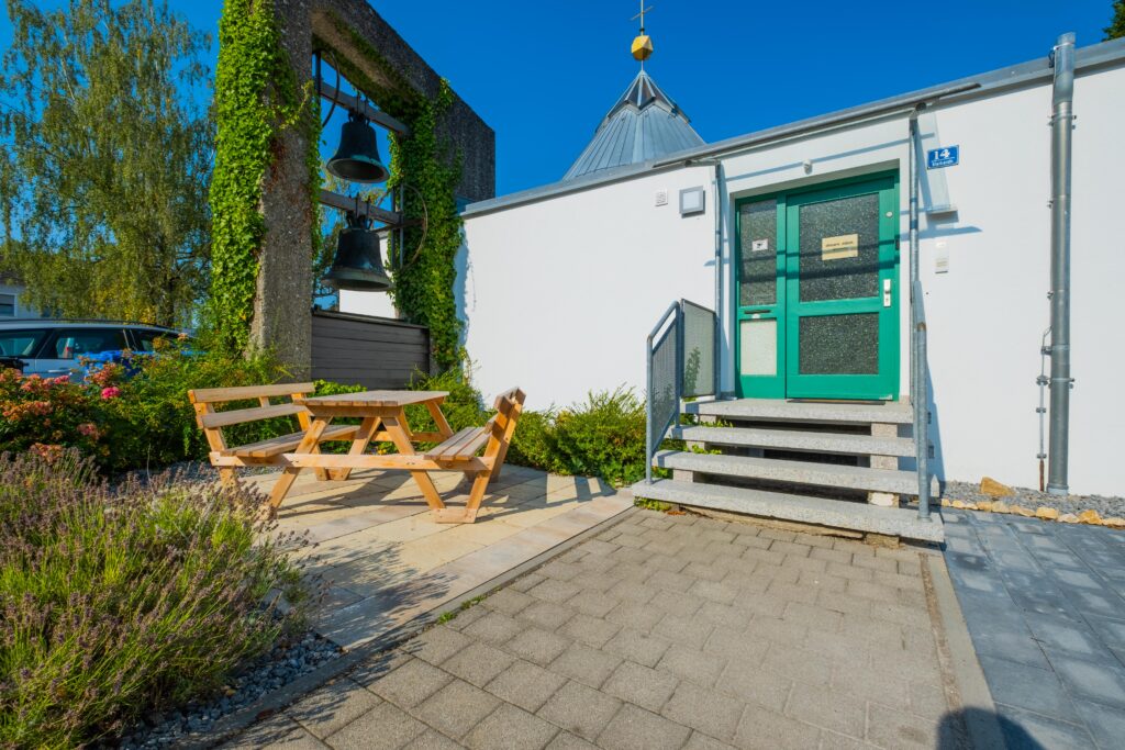 Eingang zur Ferienwohnung Erholungsreich in Kelheim